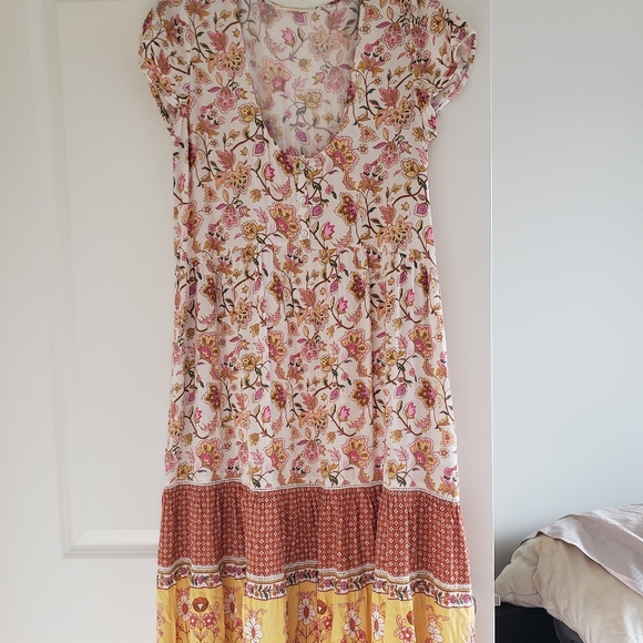 Spell Portobello Road Babydoll Midi Dress - M - Picture 4 of 7